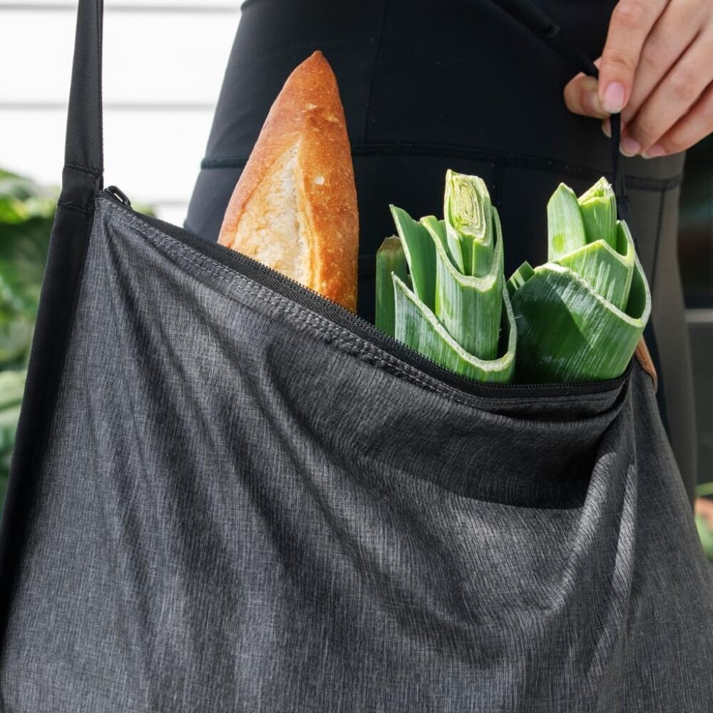 Packable Tote, Zippable Ultralight Carry-All, Self-Healing Ripstop Shell, Weathe - Picture 4 of 8